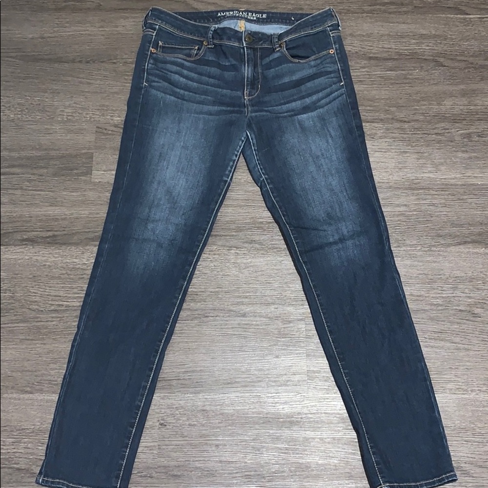 American Eagle Super Skinny Jeans 14 EXTRA LONG